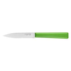 Couteau crant&eacute; Opinel Les Essentiels+ n&deg;313 - Vert