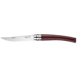 Couteau Opinel Effil&eacute; inox, du N&deg;8 au N&deg;15 - N&deg;10 padouk poli