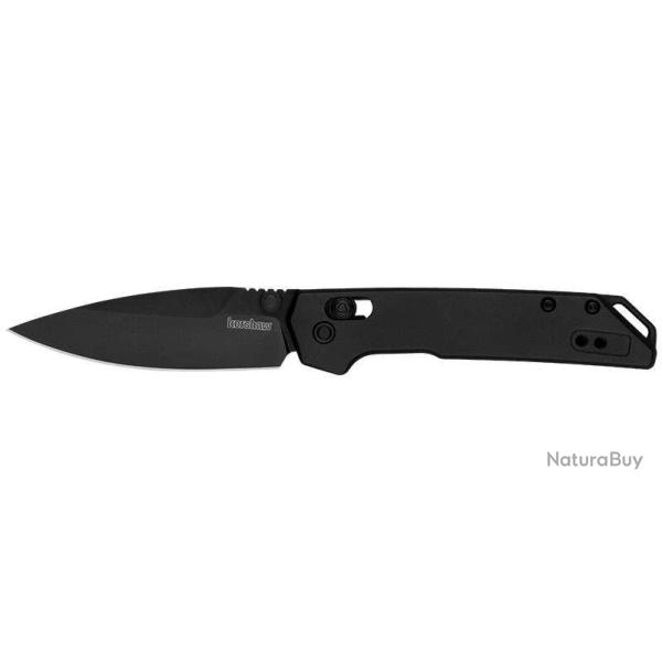 Couteau pliant Kershaw Mini Iridium - Manche aluminium noir