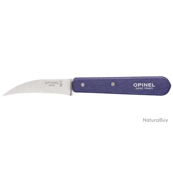 Couteaux � l�gumes Opinel n�114 bec d'oiseau, lot de 6 - Violet