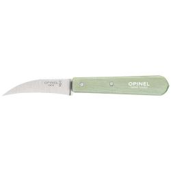 Couteaux &agrave; l&eacute;gumes Opinel n&deg;114 bec d'oiseau, lot de 6 - Sauge