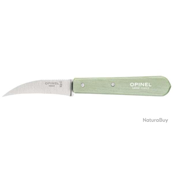 Couteaux � l�gumes Opinel n�114 bec d'oiseau, lot de 6 - Sauge