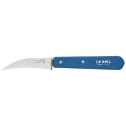 Couteaux &agrave; l&eacute;gumes Opinel n&deg;114 bec d'oiseau, lot de 6 - Bleu