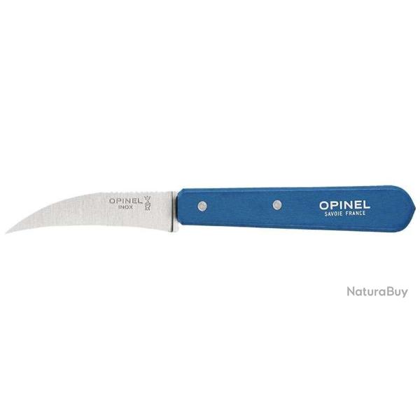 Couteaux � l�gumes Opinel n�114 bec d'oiseau, lot de 6 - Bleu