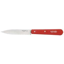 Couteaux crant&eacute;s Opinel n&deg;113, lot de 6 - Rouge