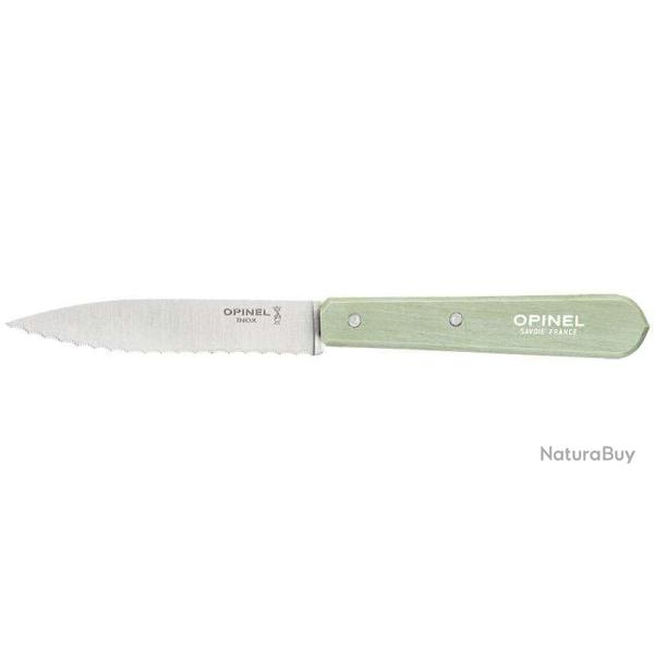 Couteaux crant�s Opinel n�113, lot de 6 - Sauge