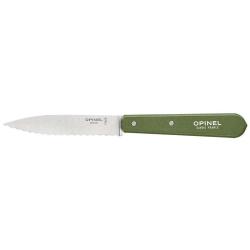 Couteaux crant&eacute;s Opinel n&deg;113, lot de 6 - Kaki