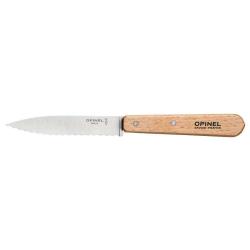 Couteaux crant&eacute;s Opinel n&deg;113, lot de 6 - H&ecirc;tre naturel