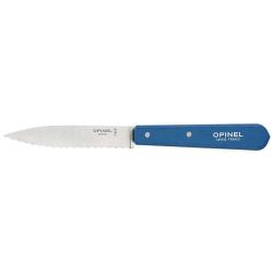 Couteaux crant&eacute;s Opinel n&deg;113, lot de 6 - Bleu