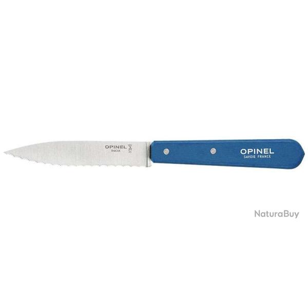Couteaux crant�s Opinel n�113, lot de 6 - Bleu