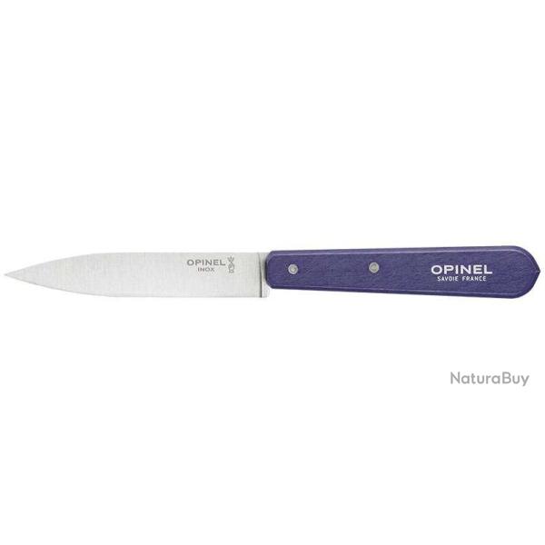 Couteaux d'office Opinel n�112 Paysage, lot de 6 - Violet