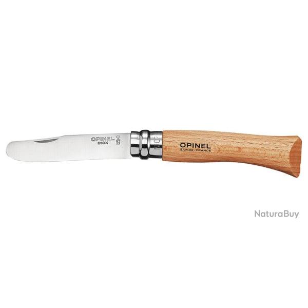 Mon Premier Opinel N�07 bout rond, lot de 6 - H�tre naturel