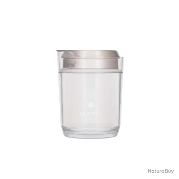 Th�i�re transparente Snow Peak Sayou Teapot avec 2 tasses