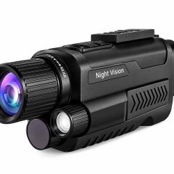 Monoculaire Vision Nocturne 4K GOYOJO Z9001 | Zoom 8X | Port&eacute;e 600m | &Eacute;tanche IP65 | Carte 32Go