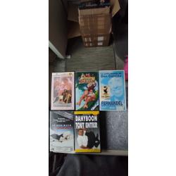 lot 5 cassettes vhs  WALT DISNEY   TARZAN LE PETIT MONDE DE DON CAMILLO DANY BOON   TOUT ENTIER IN B