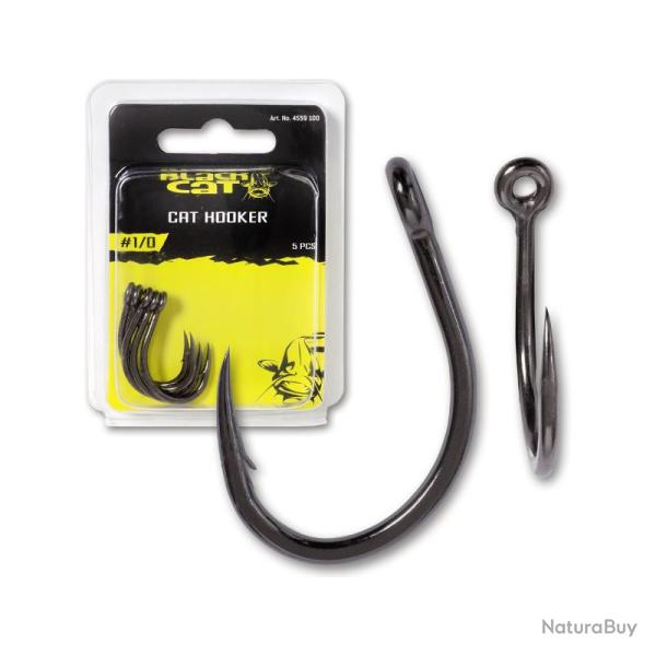 HAMECONS SILURE BLACK CAT CAT HOOKER DG - X5 3/0