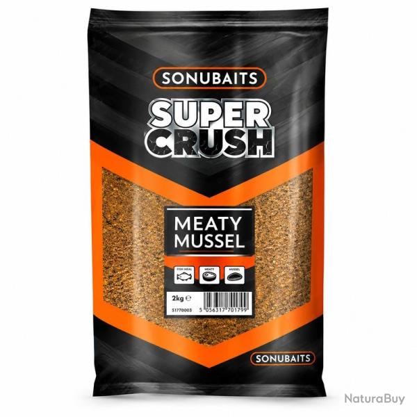 AMORCE SONUBAITS SUPERCRUSH MEATY MUSSEL MIX 2 KG