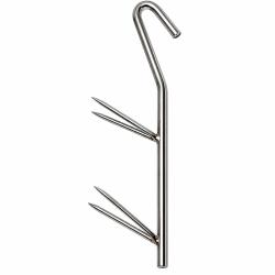 CROCHETS DE FUMAGE ZEBCO V SMOKE HOOK 17 CM - LOT DE 5