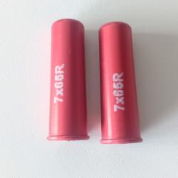 Douilles amortisseur Cal  7X65 R / Aluminium anodis&eacute;