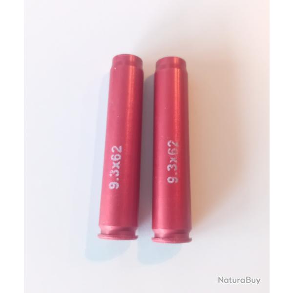 Douilles amortisseur Cal.  9.3X62  / Aluminium anodis�