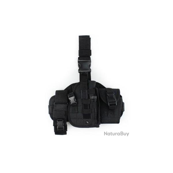 Holster de Cuisse universel Noir - Tactical OPS