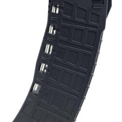 550 BBs Hi-Cap Magazine for AK-12 AEG - Black - Arcturus