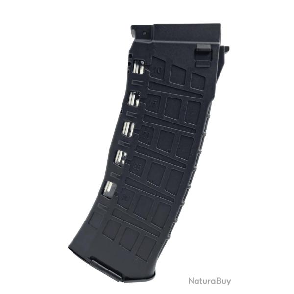 550 BBs Hi-Cap Magazine for AK-12 AEG - Black - Arcturus