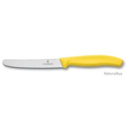Couteau &agrave; tomates Victorinox """"Flashy"""" - lame 11 cm