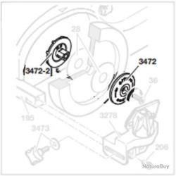 Flasques pour meule Affuteuse SM110/111 Dick (la paire)