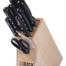 bloc de couteaux 10 pi&egrave;ces - Dick Superior