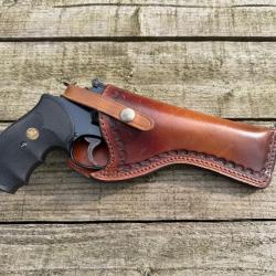 &Eacute;tui cuir revolver 6 pouces Smith & Wesson