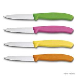6.7699 Bo&icirc;te 20 couteaux d'office Flashy Victorinox Swiss Classic 8cm