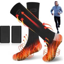 Chaussettes Chauffantes &Eacute;lectriques Chasse & Post&eacute; | 3 Temp&eacute;ratures | Batteries Rechargeables