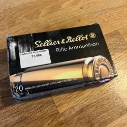 6,5 x 55 SE 140gr. Sellier & Bellot par 20