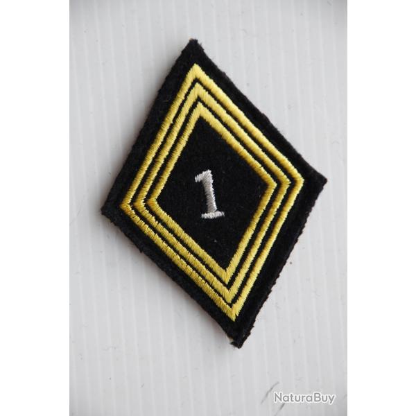 Losange de bras mod�le 45 1 er RCA R�giment Chasseurs d'Afrique
