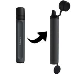 Paille filtre &agrave; eau Lifestraw Personal Peak Series noir