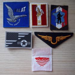 lot &eacute;cussons militaire insignes collection arm&eacute;e