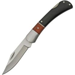 Couteau Rite Edge 211543 Lame Acier Inox Manche Pakkawood Noir/Brun Lockback CN211543