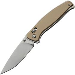 Couteau Pliant Rite Edge Lame Acier 8Cr13MoV Manche Aluminium Kaki Rolling Lock RUC4006