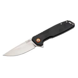 Couteau A/O Rite Edge EMT Lame Acier 5Cr15 Manche G10 Noir Linerlock RUC4017BK