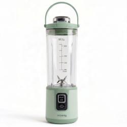 Vente programm&eacute;e - Mini blender portable sur batterie vert pastel HKoenig
