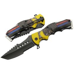 Couteau Rite Edge 300566-MC Lame Acier Inox Manche ABS Multicolore Linerlock CN300566MC