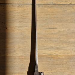 Ba&iuml;onnette autrichienne pour fusil Lorenz Mod&egrave;le 1854.