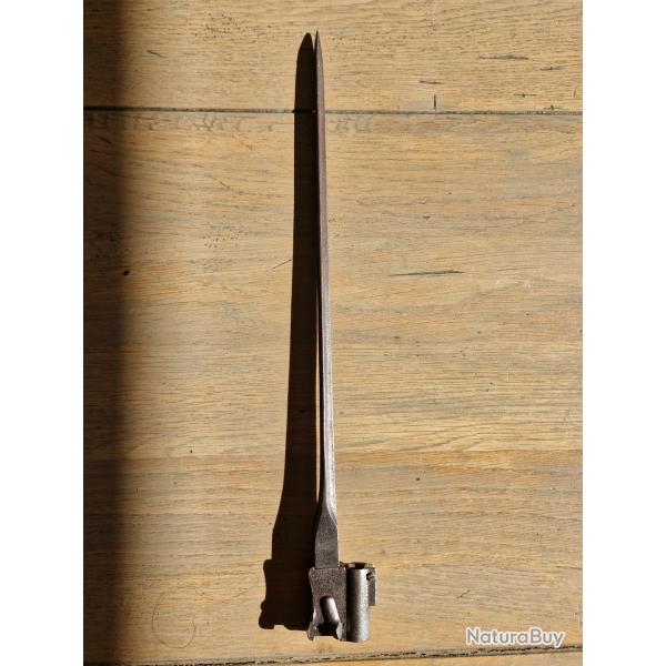 Ba�onnette autrichienne pour fusil Lorenz Mod�le 1854.