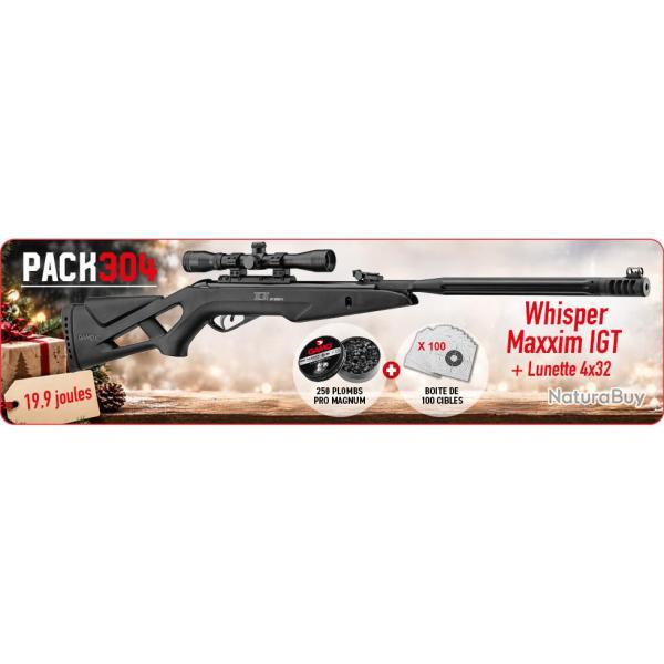 Pack Gamo Whisper Maxxim IGT No�l 2026