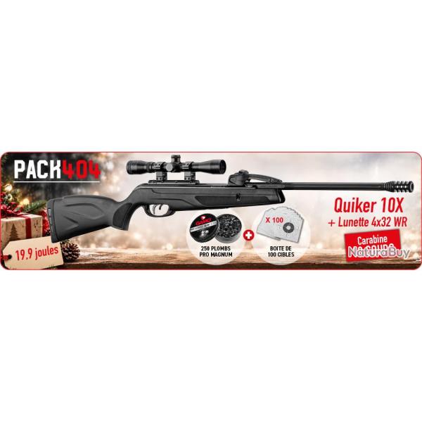 Pack Gamo Quiker 10X No�l 2026
