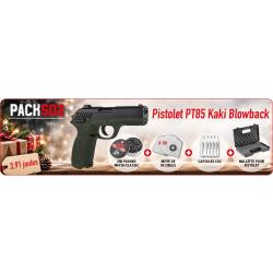 Pack Gamo PT-85 Kaki Blow Back No&euml;l 2026