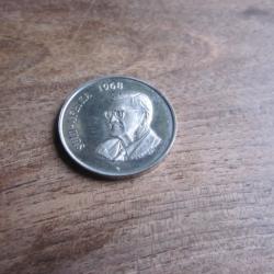 monnaie soud afrika 50 cents  1968