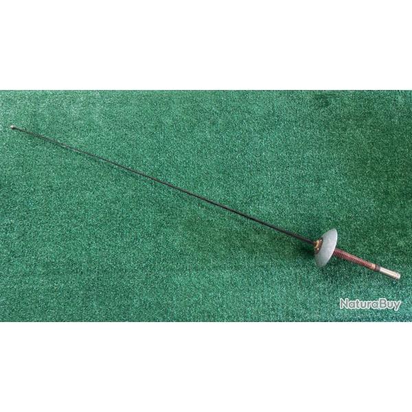 �p�e de mouche ancienne - Escrime - Garde coquille - Poign�e gain�e - Occasion