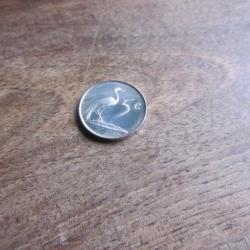 monnaie south afrika 5 cents  1968